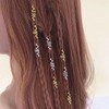 18 piezas de cuentas en espiral para el pelo, trenzas