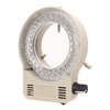 Microscope Illuminator Ring LED Light Source Adjustable Accessory 100‑240V