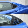 CHEAYAR Rear Side Window Louver Cover Compatible with Subaru WRX