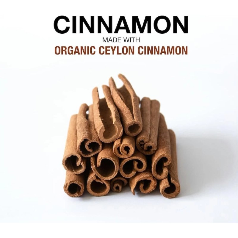 Puregen Labs Organic Cinnamon (Ceylon Cinnamon) 1,200mg Serving 90 Veggie