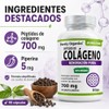 Peptidos de Colageno en cápsulas 700 mg con Piperina, Alta