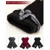 Patelai 3 Pairs Women Winter Gloves Warm Touchscreen Fleece Lined