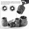 Bolt Extractor Set, 14Pcs 3/8'' Drive Impact Bolt and Nut