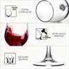 FAWLES Fully Tempered Wine Glasses, Shock Resistant Wine Glass Set