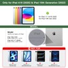 RAYMCRAFT RAYMCRAFT for iPad 11th(A16, 2025)/10th Generation Case with Keyboard,