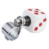 Lunsom Steering Wheel Spinner, Dice Shape Car Turning Wheel Knob