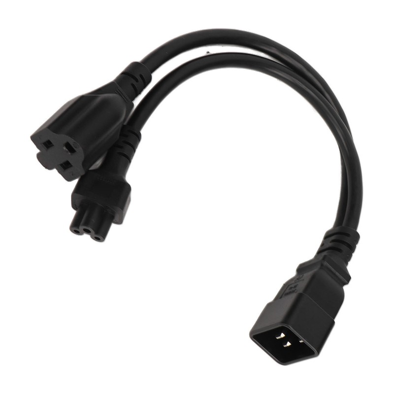 IEC320 C20 to IEC320 C5 5 15R Power Cord Male