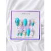 Star Melody Handmade Nail Tips - Short Almond / 스타