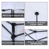 ABCCANOPY Replacement Canopy Top for Commercial Canopy Tent (10x15, Black)