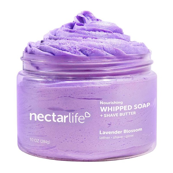 Jumbo 10 oz Whipped Soap & Shave Butter – Gentle,