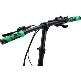 Dymoece bicycle handlebar grips for MTB mountain bike and scooter, red