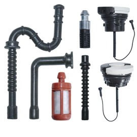AUMEL Fuel Oil Cover Filter Pulse Line Hose Kit for Stihl MS260 026 MS 260 1121 358 7700 Replacement Parts