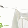 Cabilock 4 pieces metal clothesline tensioner made of aluminium, easy
