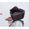 Kawasumi Seisakusyo KW-275BR Bicycle, 2-Level Rear Basket Cover, Brown