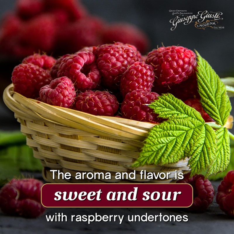 Giusti Raspberry Glaze Based on Thick Balsamic Vinegar of Modena