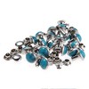 RUBYCA Blue Turquoise Rapid Rivets Studs DIY Leather-Craft for Bag