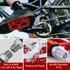 LYCAON Bike Cycling Pedals, CNC Machined Aluminum Alloy Durable Non-Slip