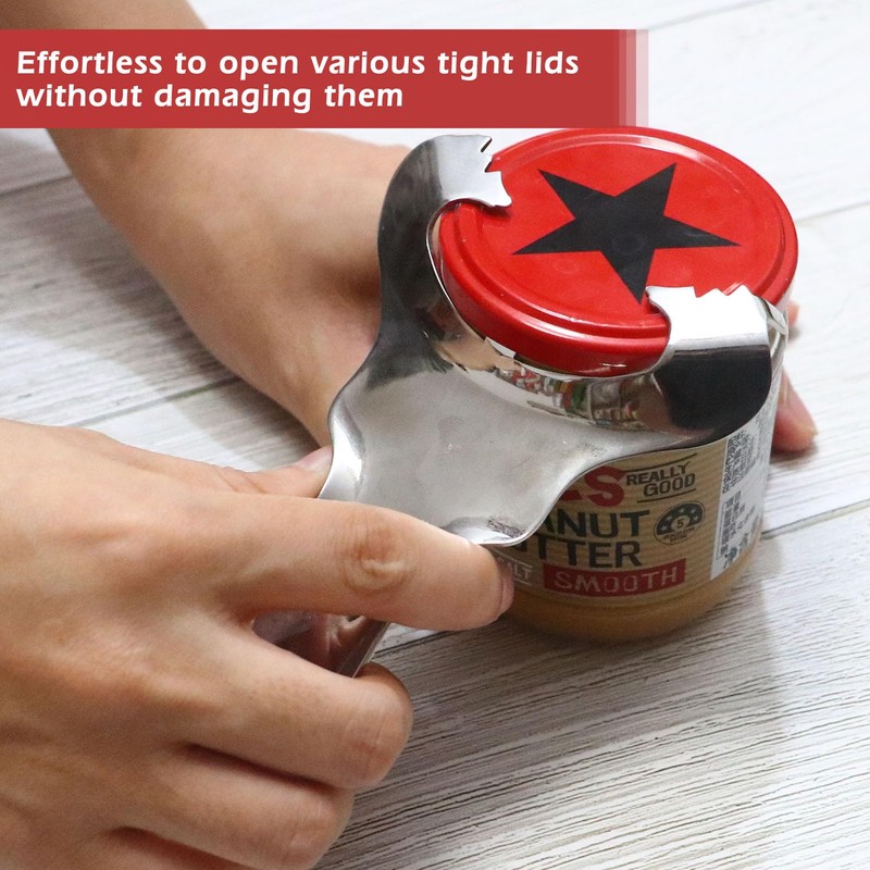 Octina Mason Jar Opener & Bottle Opener No Lid Dents
