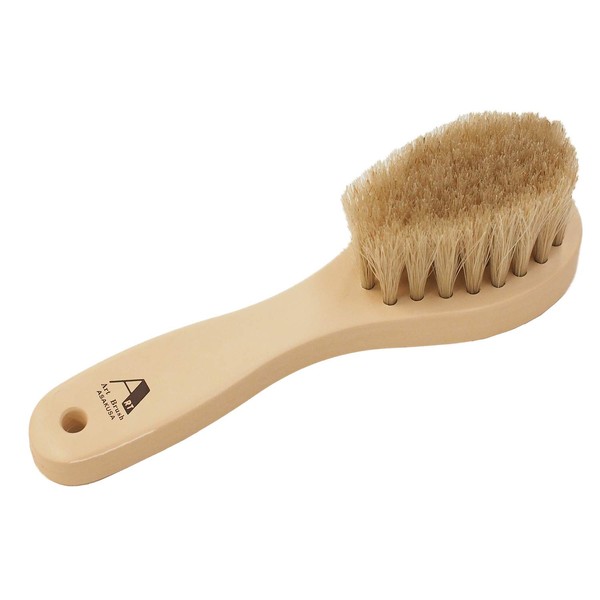 Art Brush Eco Cashmere Clothes Brush Beige (approx.) Length 6.3 x Width 1.8 x Hair 1.2 inches (16 x 4.5 x 3 cm)