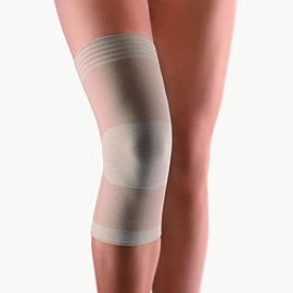 bort 054400 medium skin two-pull knee support bandage for light stabilisation, medium, beige
