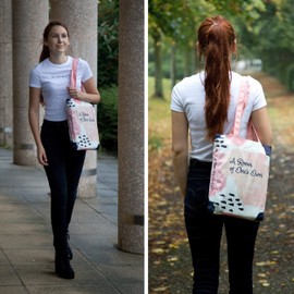 Well Read A Room of One’s Own Book Themed Tote Bag for Book Lovers - Ideal Literary Gifts for Book Club, Readers, Authors & Bookworms - Reusable Shoulder Bag Company