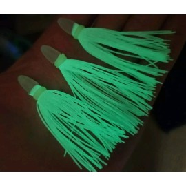 Fisher Tackle Salmon Trolling Twinkie Meat Rig Herring Strip Flies Fly