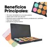 Paleta Makeup Revolution 15 Correctores Faciales Hipoalergénicos
