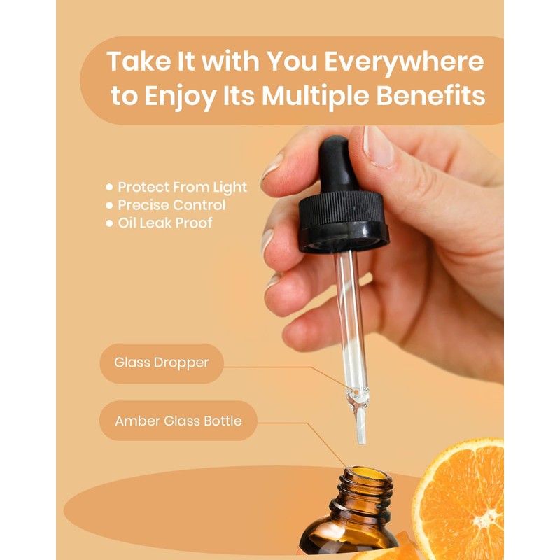 VTS Sweet Orange Essential Oils, Pure Natural Essential Oils Set