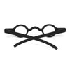 Inlefen Unisex Mini Round Frame Spring Hinge Reader Presbyopic Glasses,
