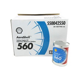 AeroShell Turbine Oil 560 Synthetic Turbine Engine Oil - Quart Can