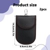 Faraday Pouch Car Keys, 2pcs Faraday Box, Faraday Bag with