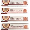 Goloka Forest Chandan Incense Sticks, 15g x 4 Packs, Ayurvedic