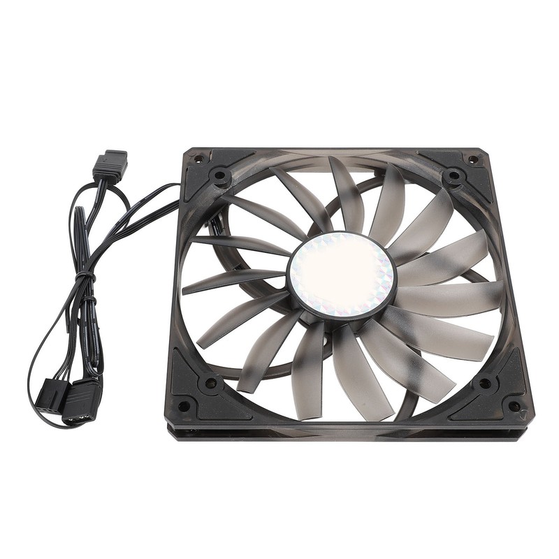 140mm PWM ARGB Fan Ultra Thin 15mm MFDB Dynamic Pressure