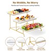 Yedio 3 Tier Serving Tray Set Porcelain Tiered Serving Platters,