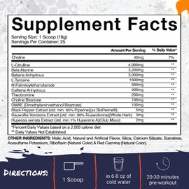 Gaspari Nutrition SuperPump Aggression Pre-Workout: Energy, Focus, Endurance and Recovery, with Creatine and Caffeine (25 Servings, Blood Orange)