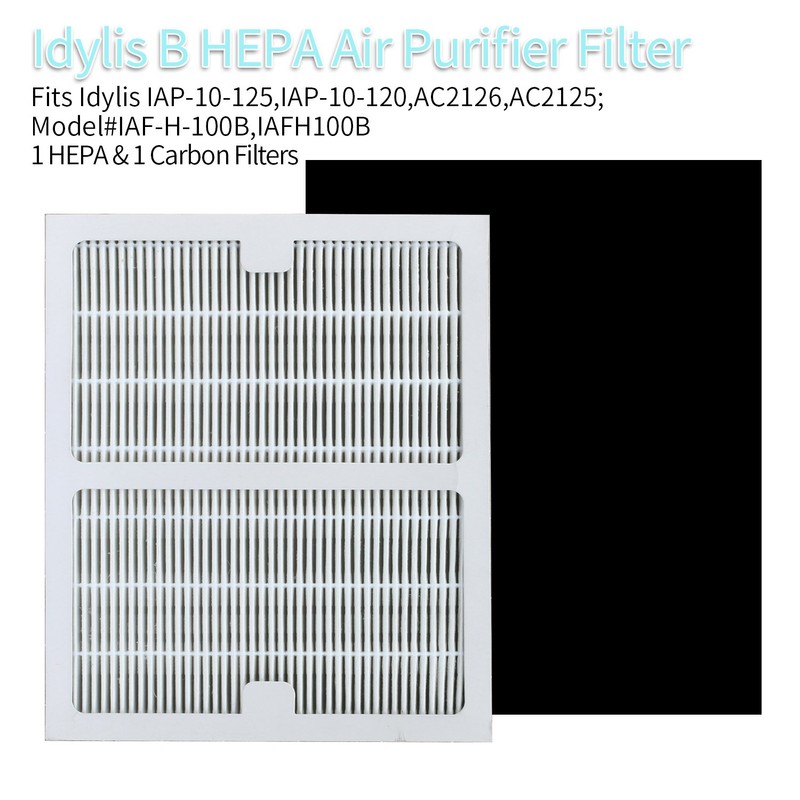 FilledwithLove - 1 HEPA Filter & Carbon Filter Compatible with