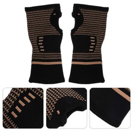 Gatuida 1pair Wrist Brace Elastic Design for Fitness Powerlifting Daily Work Comfortable Ergonomic Support for Men and Women