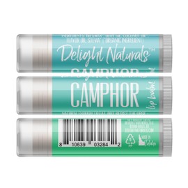 Delight Naturals JUMBO Lip Balm - Camphor