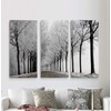 Renditions Gallery Winter Curve 3 Panel Wall Art For Home,