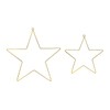 PartyDeco Star Decoration Metal for Hanging 20 cm / 28