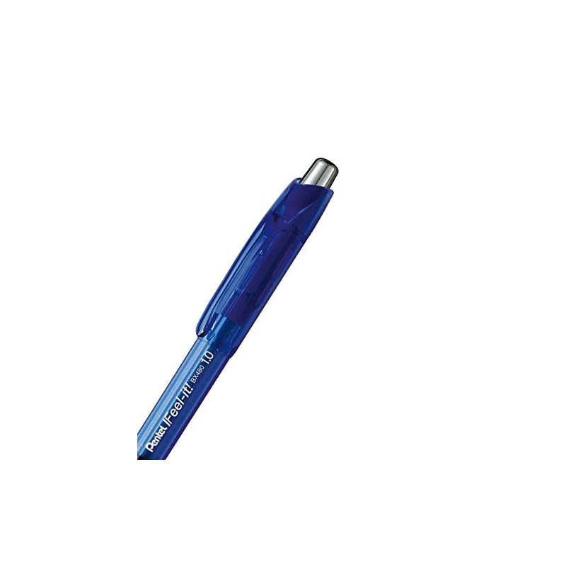 Pentel Feel-it 1.0mm Feel-it Snap-on Ball - 8 Colours -