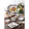 Spode Woodland Turkey Round Platter - 12" Fine Porcelain Serving