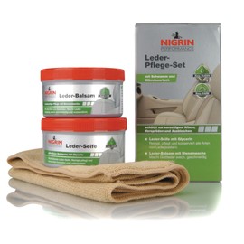 Nigrin Performance 73170 Leather Care Set Soap with Balm, Single