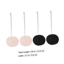 FOMIYES 2pairs Underarm for Quick Drying Portable Armpit for Daily Use and Travel Includes and Skin Tone Options