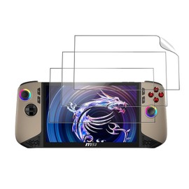 YANMONGI 【3 Pack】 for MSI Claw 8 AI+ A2VM Hydrogel Screen Protector ，Anti-Scratch，PU [Clear HD] Self-Healing Soft Protective Film