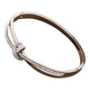 Untold Stories Gold and Silver Bangle Bracelet for Women with