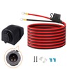 10900027 Fridge Freezer Wiring Kit and Threaded Socket Mount for