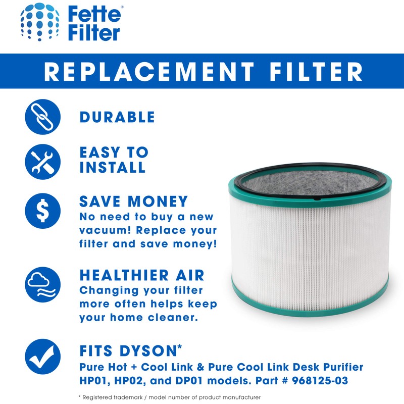 Fette Filter - 968125-03 Premium 360° Glass Filter Compatible with