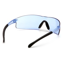 Pyramex S7260S Provoq Safety Eyewear Infinity Blue Lens Black Temples
