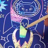 Cosmic Galaxy Scratch & Sparkle Art Activity Kit